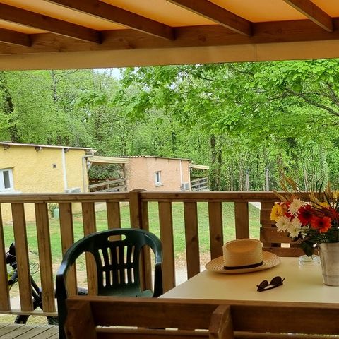 Stacaravan 4 personen - Cottage LE MERCURE - airconditioning - 2 slaapkamers - S