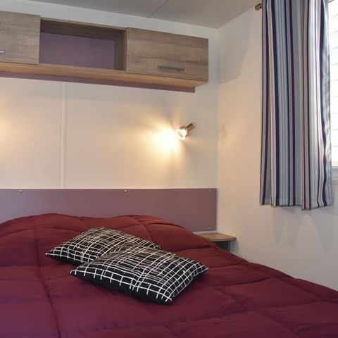 Stacaravan 6 personen - Vakantiehuis LE CORDELIA - airconditioning - 3 slaapkamers - S