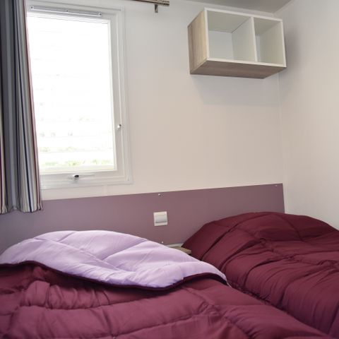 Stacaravan 6 personen - Vakantiehuis LE CORDELIA - airconditioning - 3 slaapkamers - S