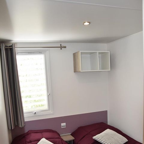 Stacaravan 6 personen - Vakantiehuis LE CORDELIA - airconditioning - 3 slaapkamers - S