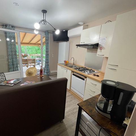 LANDHUIS 4 personen - Cottage LA GARIOTTE - 4 slaapplaatsen - 2 slaapkamers - Airconditioning - Televisie - Afwasmachine - D