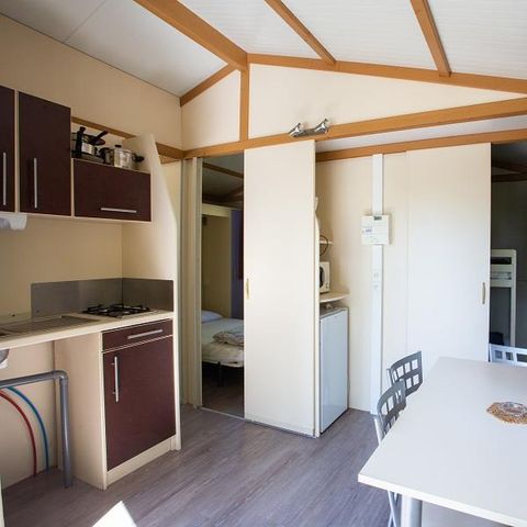 Chalet 4 personen - Chalet Classique Chêne 2 slm Tuin