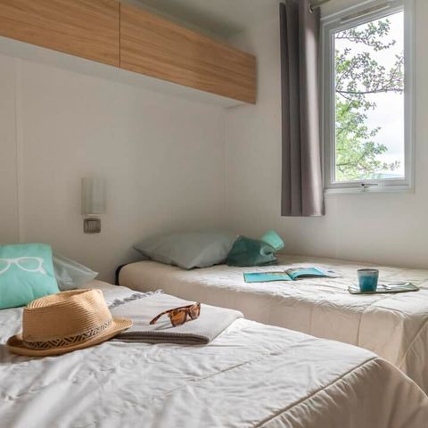 Stacaravan 6 personen - 6p 3bed **** airconditioning