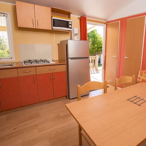 Stacaravan 5 personen - Residentieel 2 slaapkamers