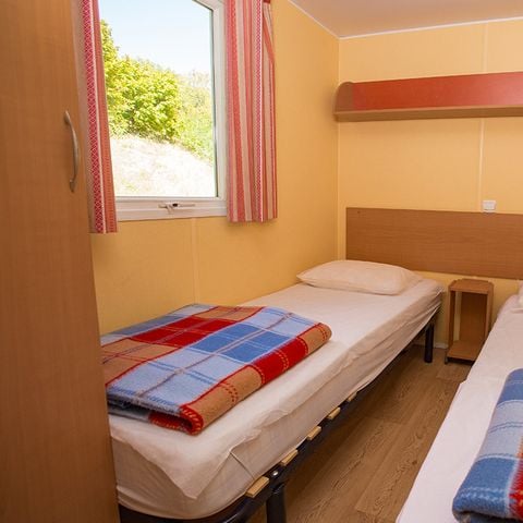 Stacaravan 5 personen - Residentieel 2 slaapkamers