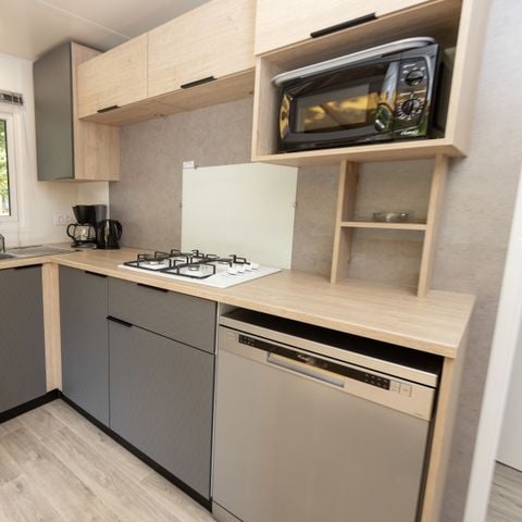 Lodge 5 personen - Premium 2 slaapkamers 30m²