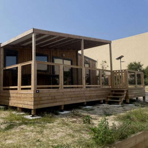 Stacaravan 6 personen - MOBIEL-HOME "VILLA" 3 sl.k. 6 pl. 2 SDE