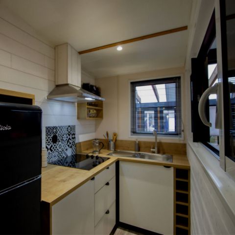 Stacaravan 4 personen - MOBIEL-HOME "BOHEME" 2 sl.k. 4 pl.