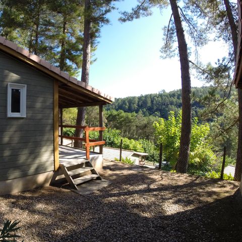 Camping Ushuaïa Villages Les Pins d'Ucel - Camping Ardèche - Afbeelding N°3
