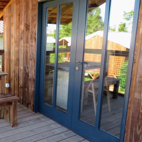 Lodge 4 personen - Lodge Feroe 20m² (1 slaapkamer) Airconditioning