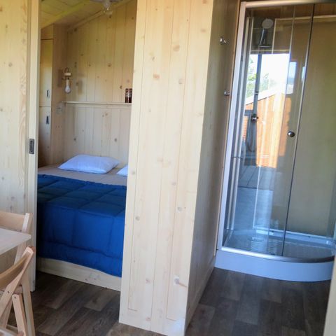 Lodge 4 personen - Lodge Feroe 20m² (1 slaapkamer) Airconditioning