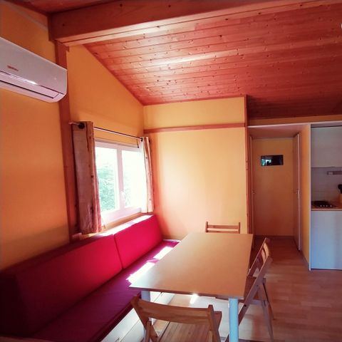 Chalet 6 personen - 35m² (2 slaapkamers)