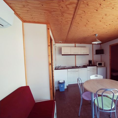 Chalet 6 personen - 35m² (2 slaapkamers)