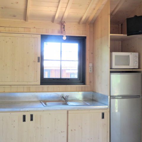 Lodge 7 personen - LODGE CAPE TOWN 27m² (2 slaapkamers)