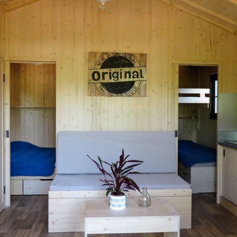 Lodge 7 personen - LODGE CAPE TOWN 27m² (2 slaapkamers) Airconditioning