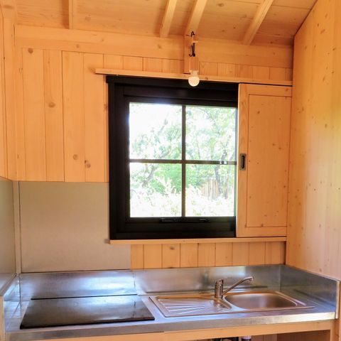 Lodge 4 personen - LODGE CAPE TOWN PMR 27m² (1 slaapkamer) Airconditioning