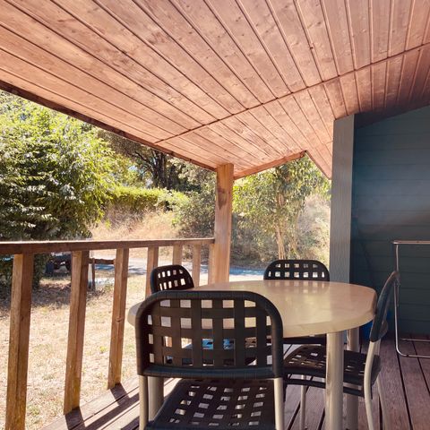 Chalet 5 personen - Chalet 35m2 (2 slaapkamers) voor 5 personen.