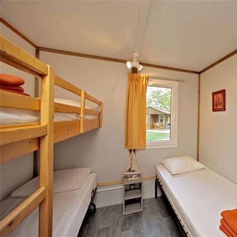 Chalet 5 personen - Chalet | Klassiek | 2 Slaapkamers | 4/5 Pers | Enig terras | 1 badkamer | Airconditioning | TV
