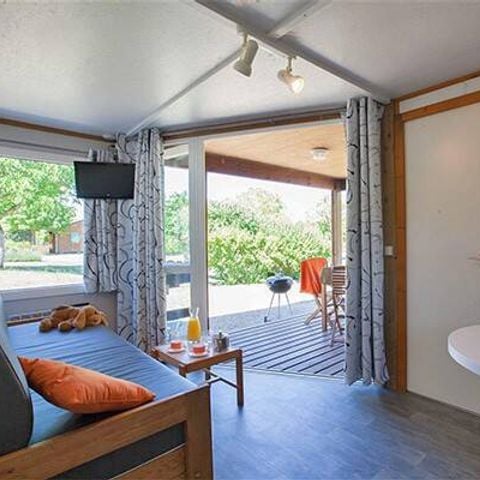 Chalet 5 personen - Chalet | Klassiek | 2 Slaapkamers | 4/5 Pers | Enig terras | 1 badkamer | Airconditioning | TV