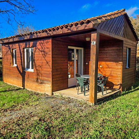 Chalet 5 personen - Chalet Eden - (2 volwassenen, 2 kinderen, 1 baby: ruimte voor babybedje)