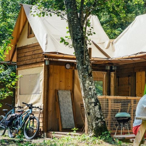 Safaritent 6 personen - Cabatente 4/6 pers