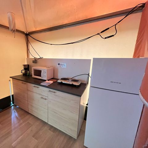 Bungalowtent 6 personen - Canvas bungalow CYRUS - Zonder sanitair