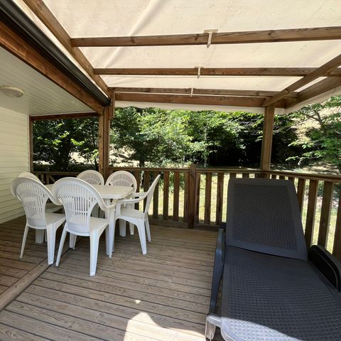 Stacaravan 6 personen - Loggia+