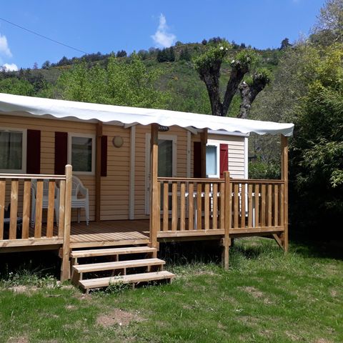 Stacaravan 8 personen - Super Titania met 3 slaapkamers