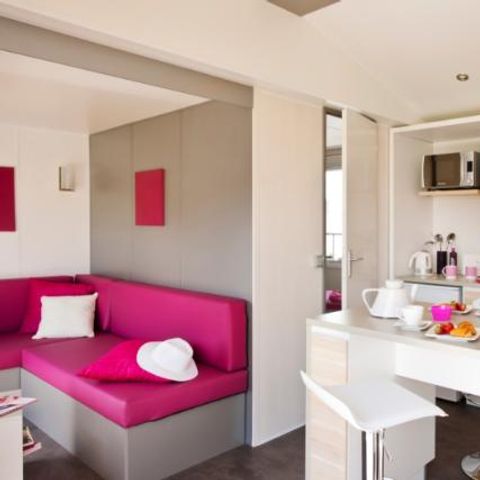 Stacaravan 4 personen - Familie Comfort Blok 2 sl.k.