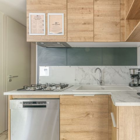 Stacaravan 6 personen - Laffrey Cote Jardin