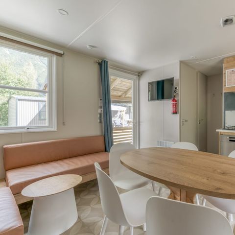 Stacaravan 6 personen - Laffrey Côté Jardin