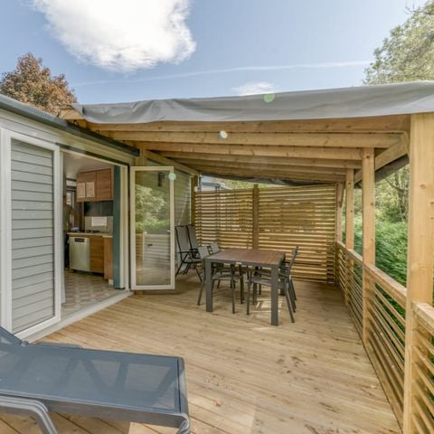 Stacaravan 6 personen - Laffrey Côté Jardin