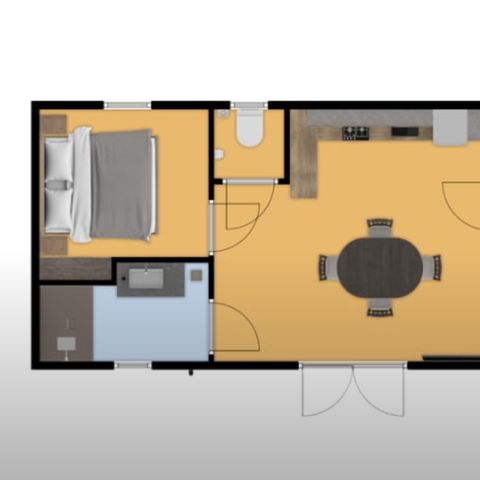 Stacaravan 4 personen - Buclet