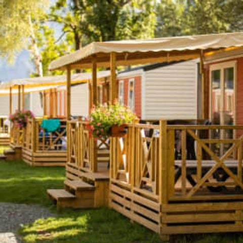Stacaravan 6 personen - Gesplitst