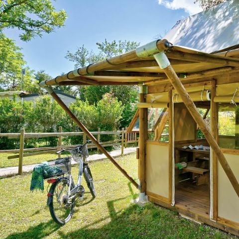 Safaritent 2 personen - Bivak perched Cyclo 8m² 1 kamer ( zonder sanitair) 2 pers