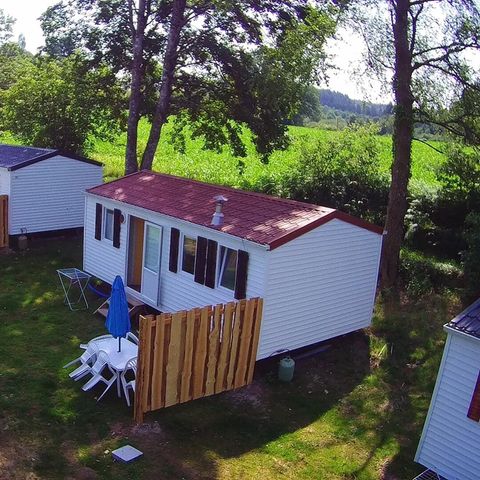 Stacaravan 4 personen - 2 slaapkamers
