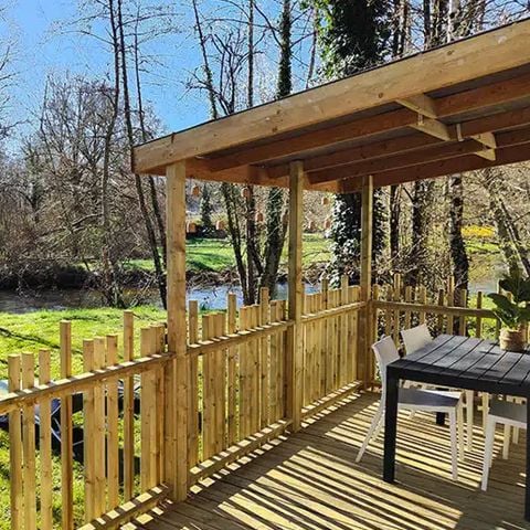 Stacaravan 4 personen - Le Chêne (2 slaapkamers) - BORD RIVIERE - Gerenoveerd 2024