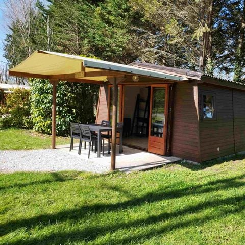 Safaritent 3 personen - HUT (ZONDER SANITAIR)