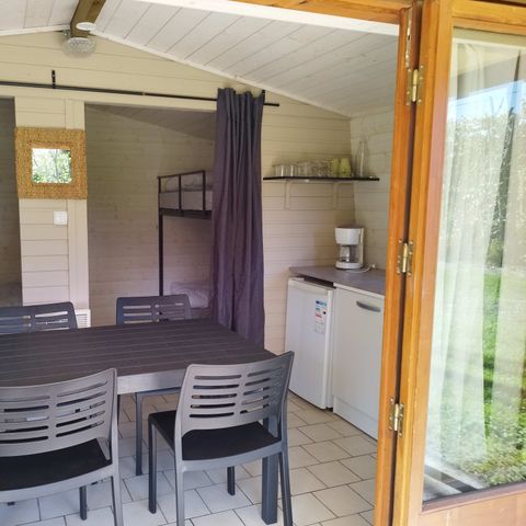 Safaritent 5 personen - HUT (ZONDER SANITAIR)