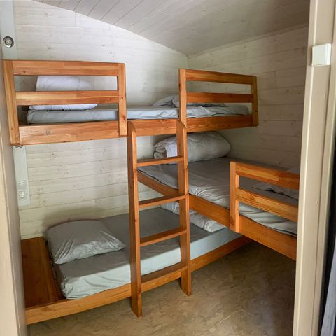 Safaritent 5 personen - HUT (ZONDER SANITAIR)