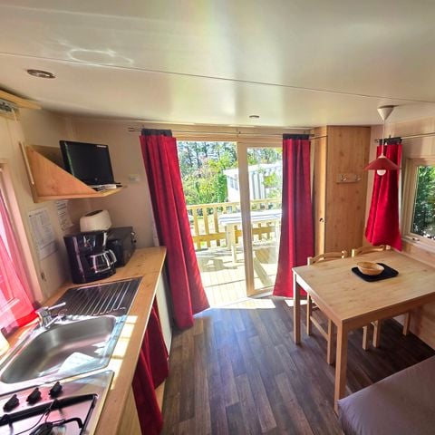UNIEKE ACCOMMODATIE 4 personen - 2-slaapkamer caravans