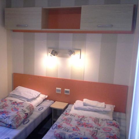 Stacaravan 6 personen - 3 slaapkamers