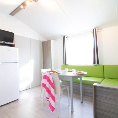 Stacaravan 4 personen - Mobile-Home ODYSEE**** 4 slaapplaatsen