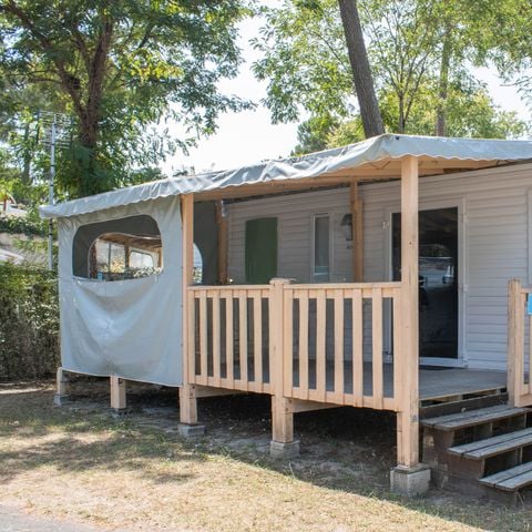 Stacaravan 4 personen - Mobile-Home ODYSEE**** 4 slaapplaatsen