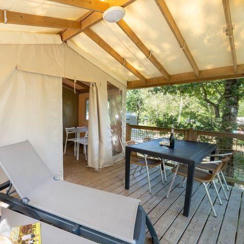 Tent 4 personen - Ciela Nature tent - 2 slaapkamers (geen sanitair)