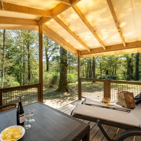 Tent 4 personen - Ciela Nature tent - 2 slaapkamers (geen sanitair)