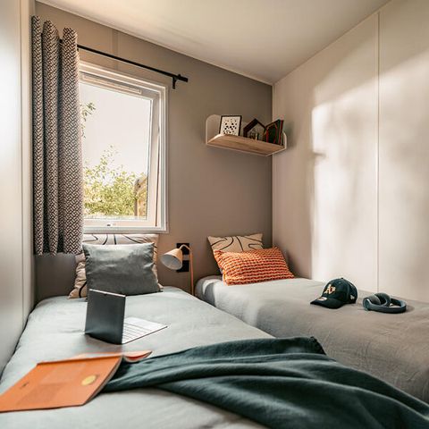 Stacaravan 8 personen - NIEUW - Stacaravan Ciela Privilège - 4 slaapkamers - 2 badkamers - Afwasmachine, barbecue