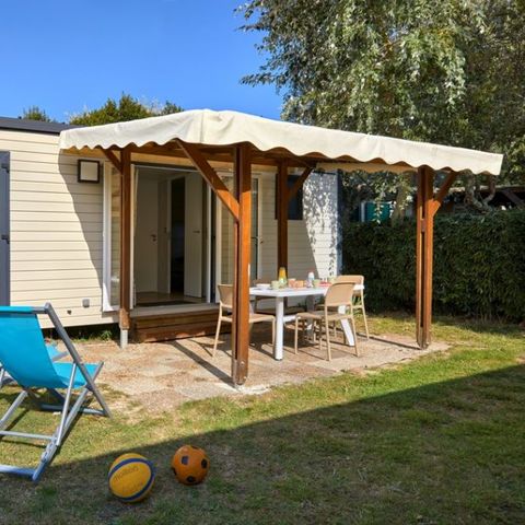 Stacaravan 2 personen - "Groot