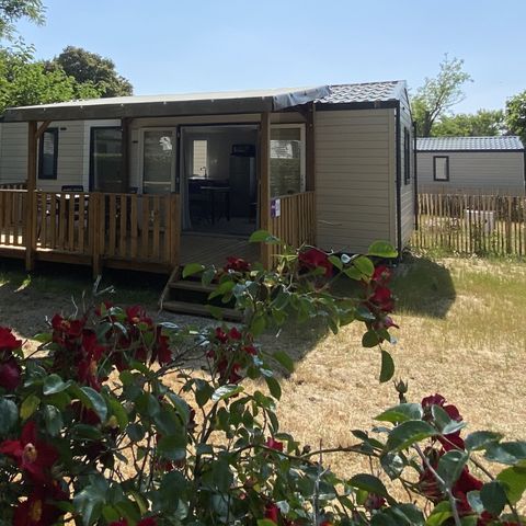 Stacaravan 4 personen - Vakantiehuis Macéron