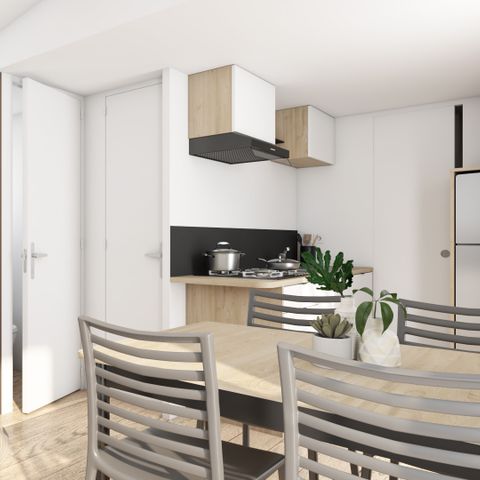 Stacaravan 5 personen - NEST - CLIM